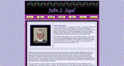 Desktop Screenshot of joansegal.com