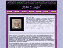 Tablet Screenshot of joansegal.com